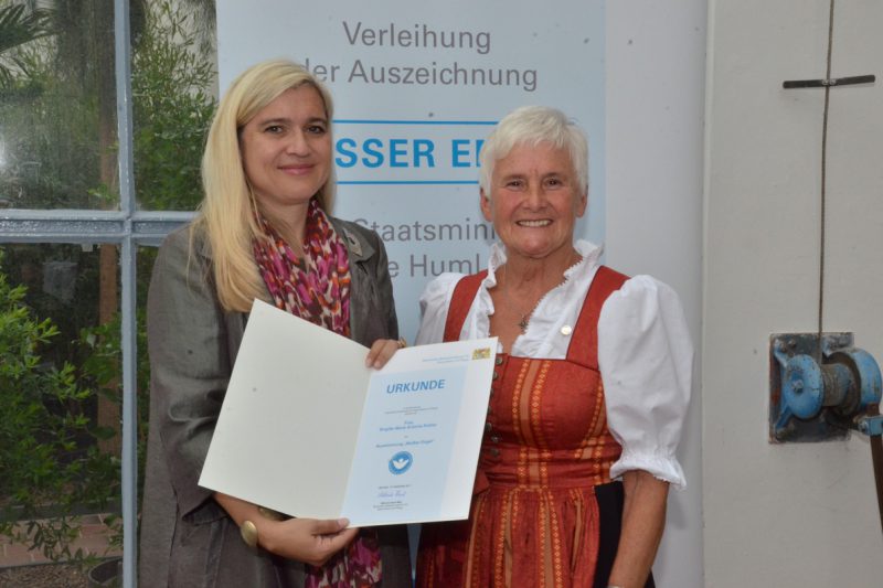 „Weißer Engel“ Für Brigitte Kohler