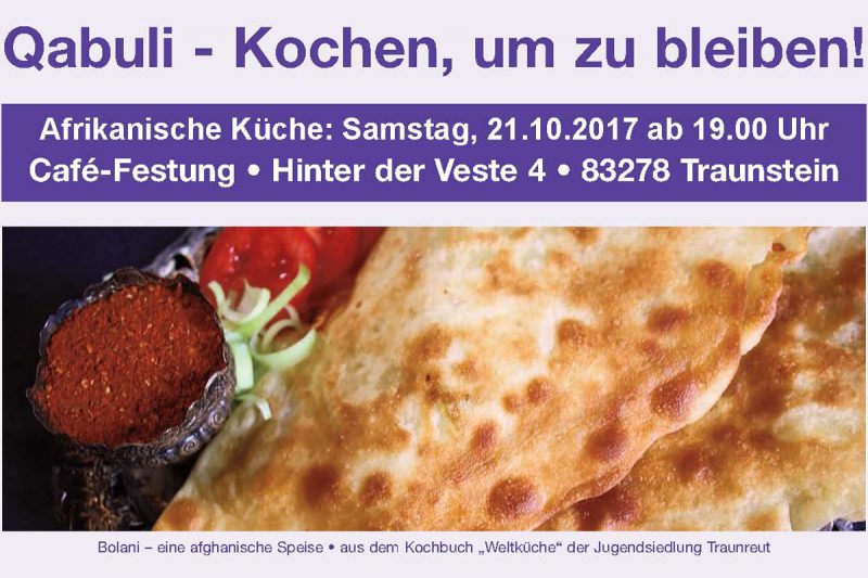 Qabuli – Kochen, Um Zu Bleiben!