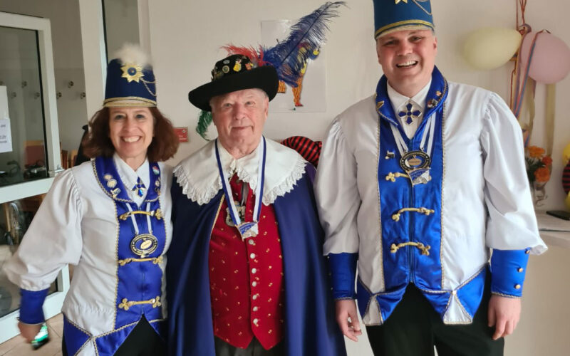 Das Prinzenpaar verlieh den Faschingsorden
