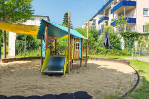 Kinderkrippe „Die Murmel“ Spielhäuschen