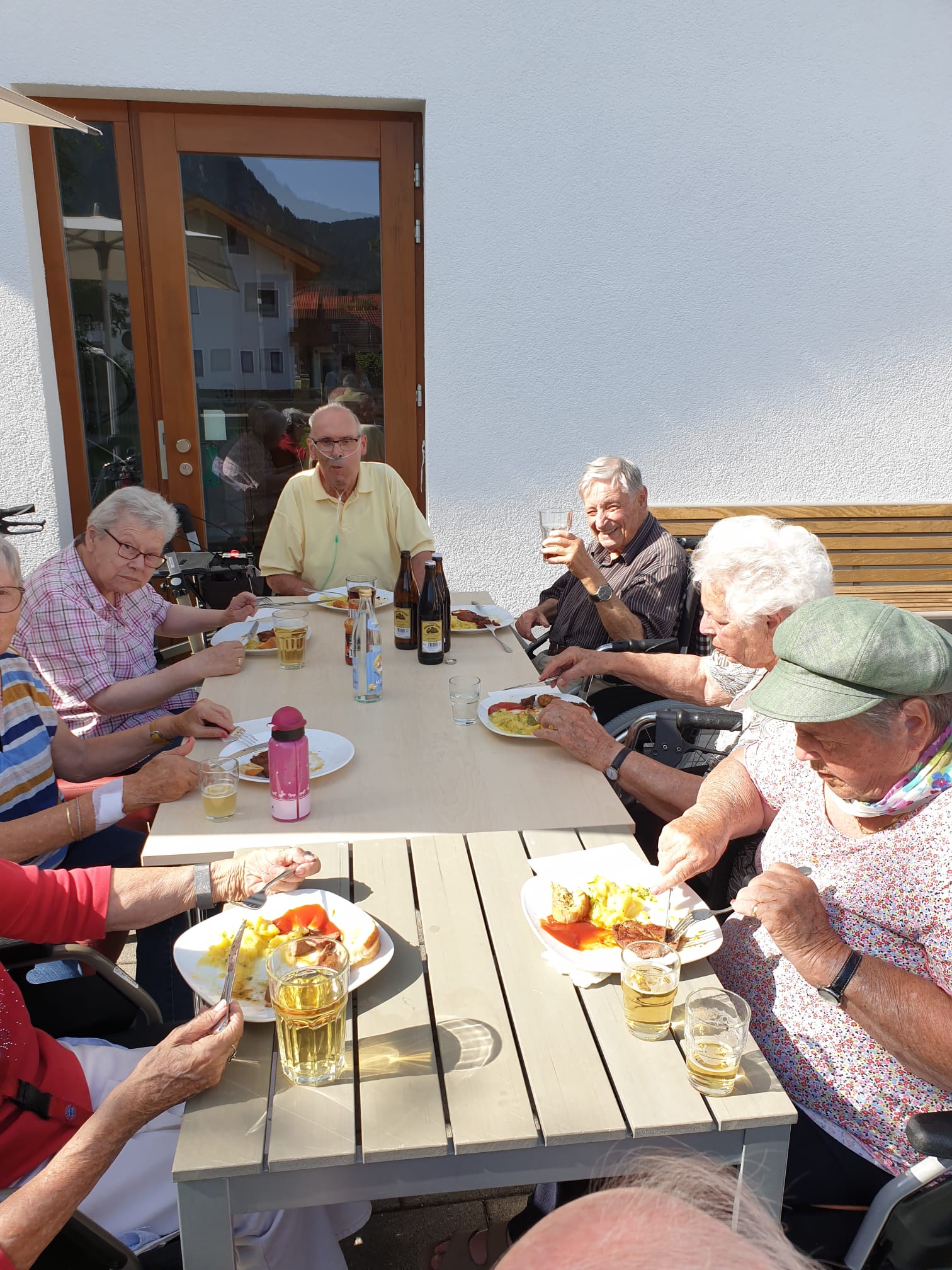 Grillabend im Chiemgau-Stift