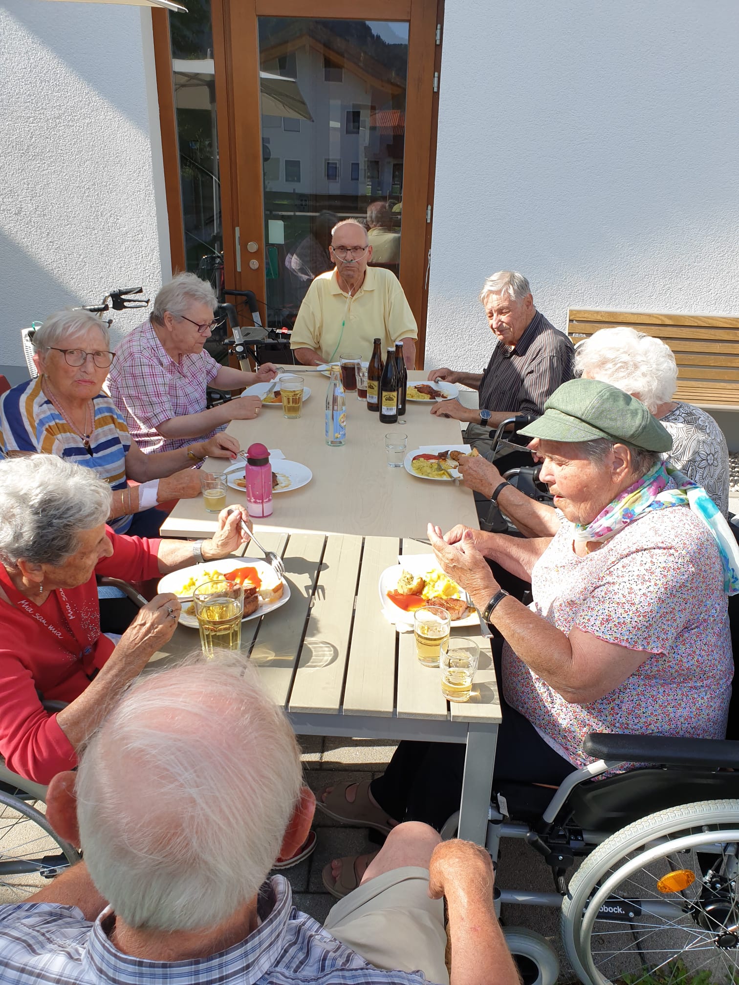 Grillabend im Chiemgau-Stift