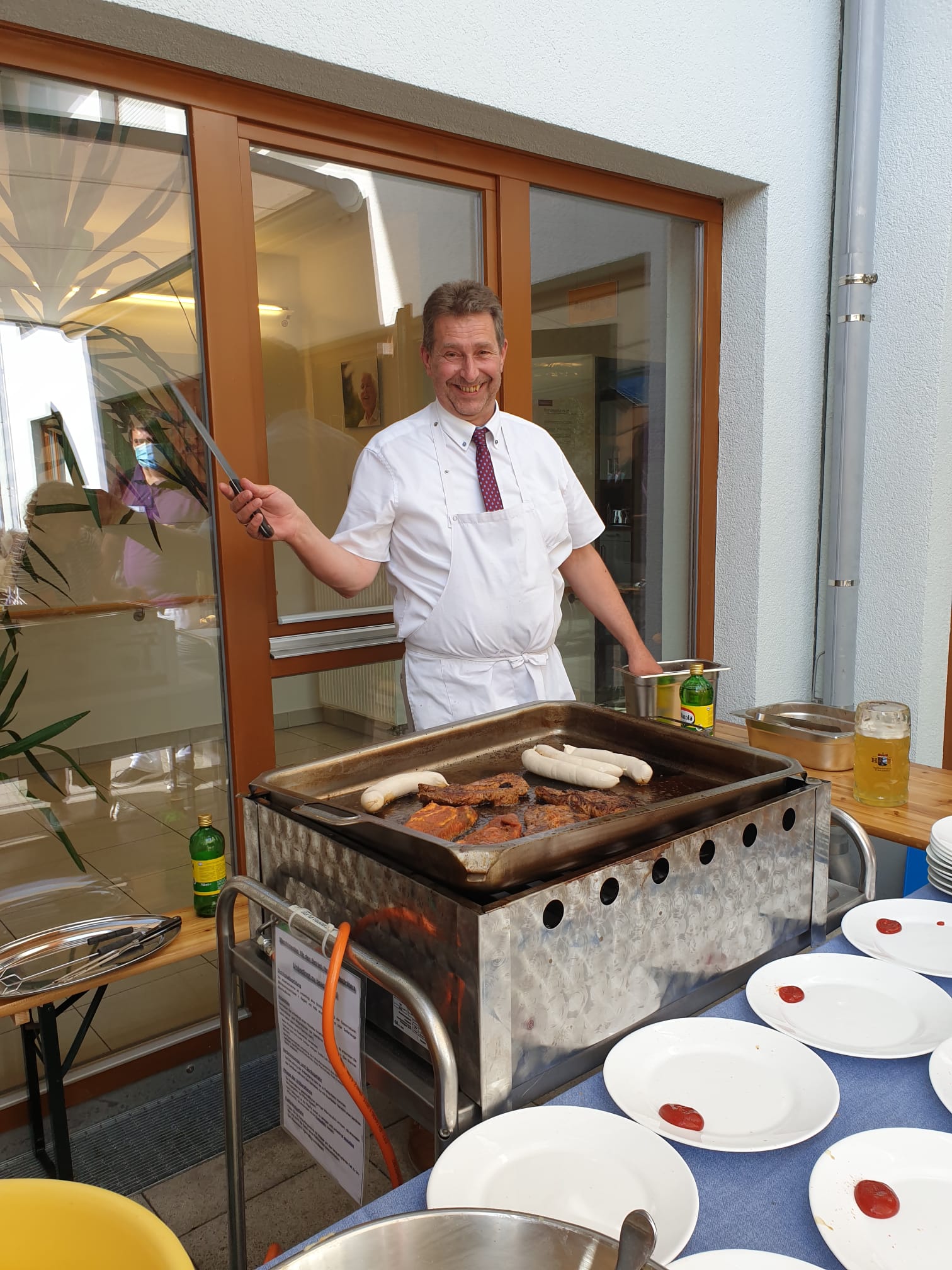 Grillabend im Chiemgau-Stift