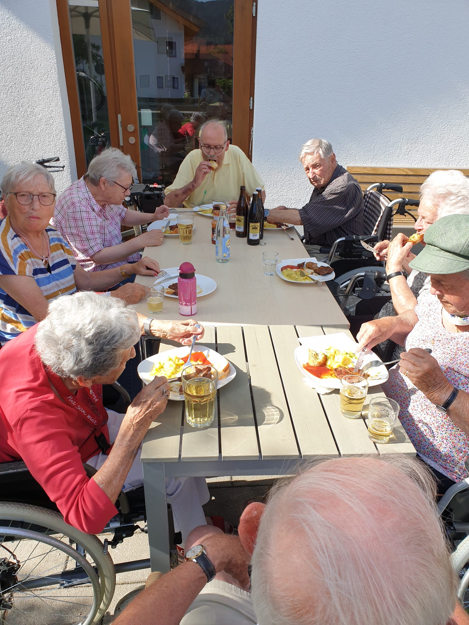 Grillabend im Chiemgau-Stift