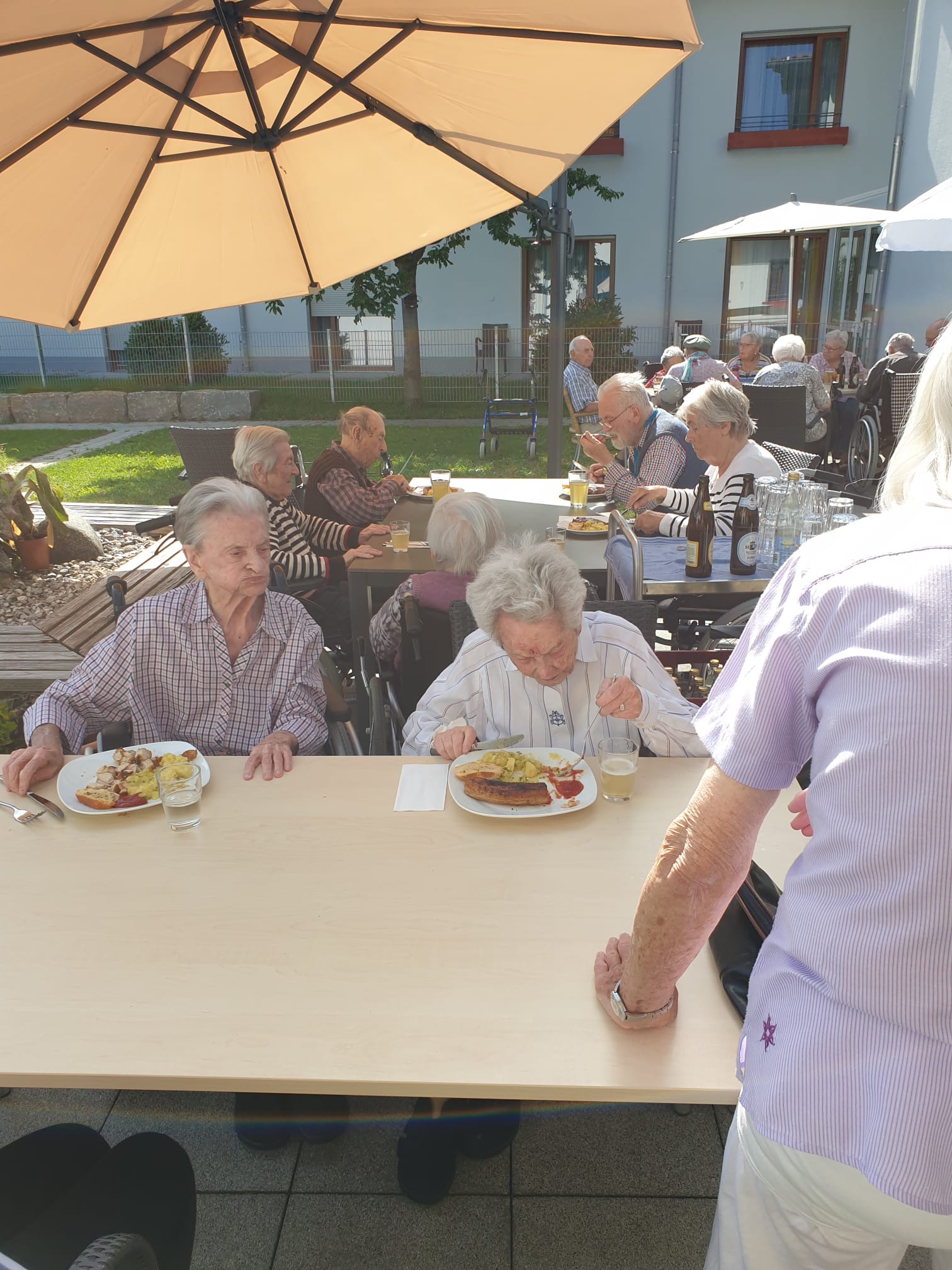 Grillabend im Chiemgau-Stift