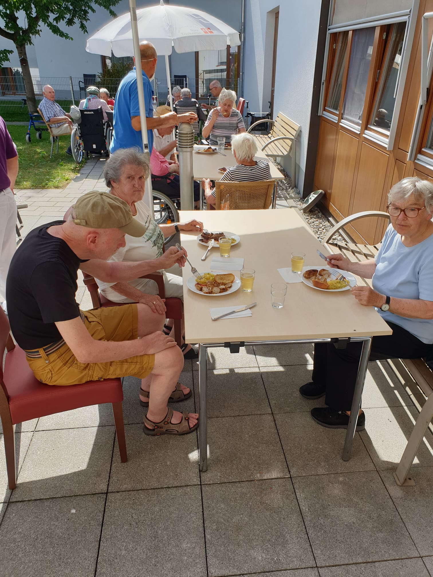 Grillabend im Chiemgau-Stift