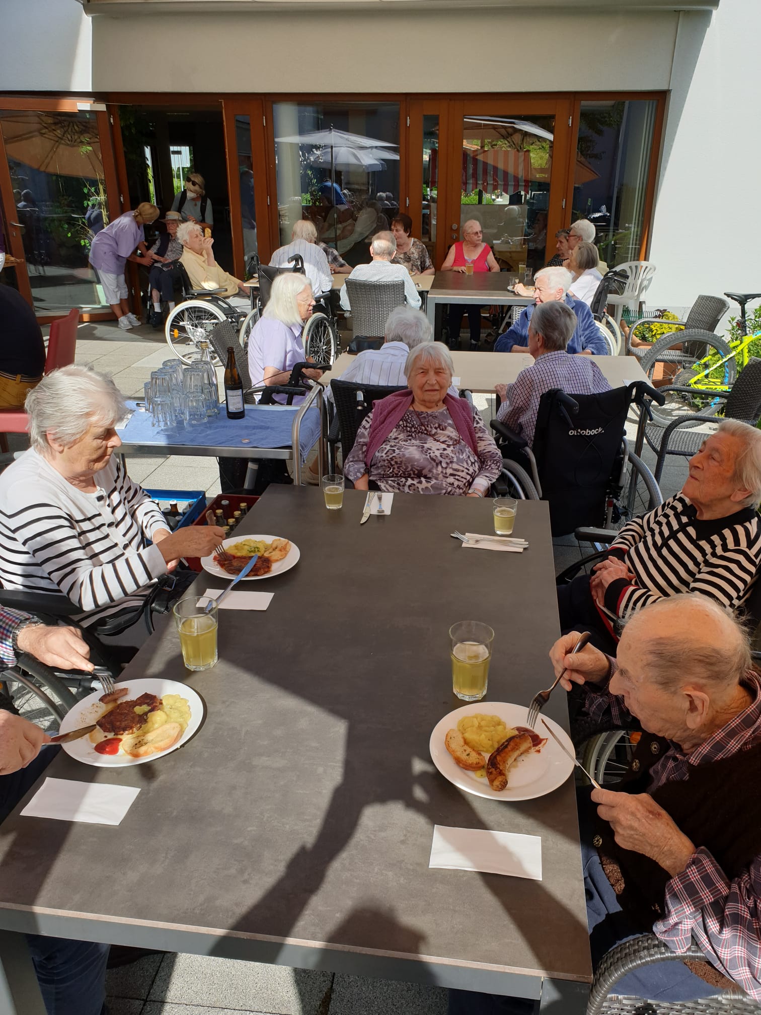 Grillabend im Chiemgau-Stift