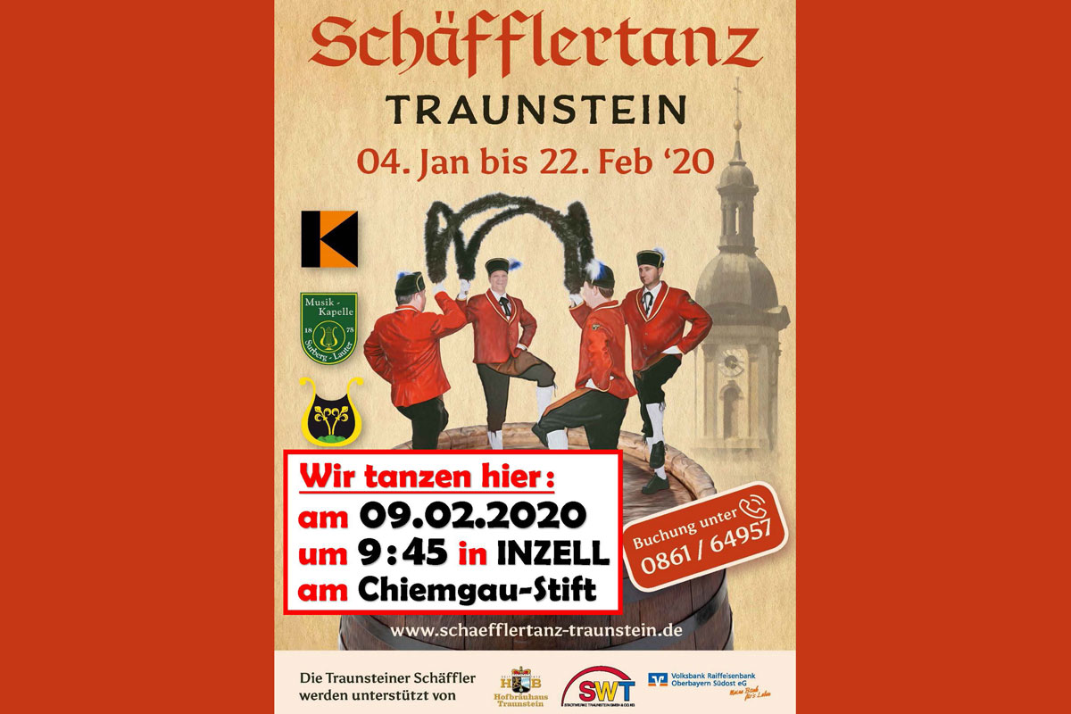 9 Februar 2020 9 45 Uhr Auftritt Der Traunsteiner Schaffler