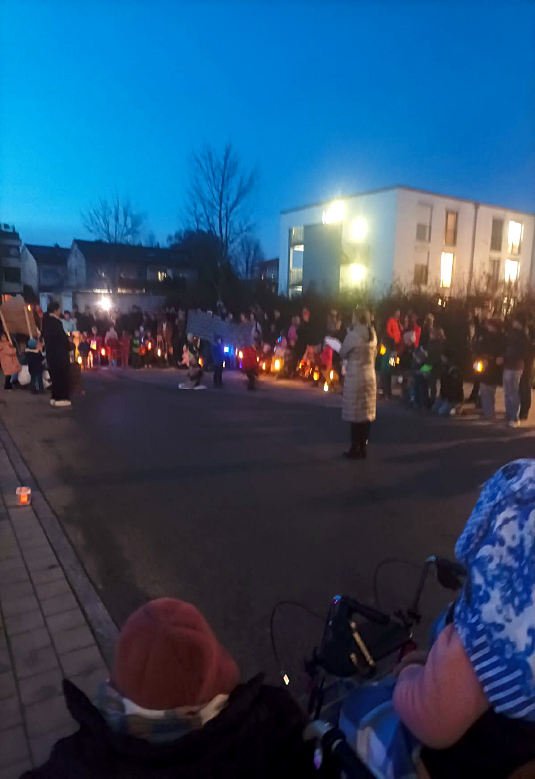 Martinsspiel im Seniorenzentrum Wartberghöhe