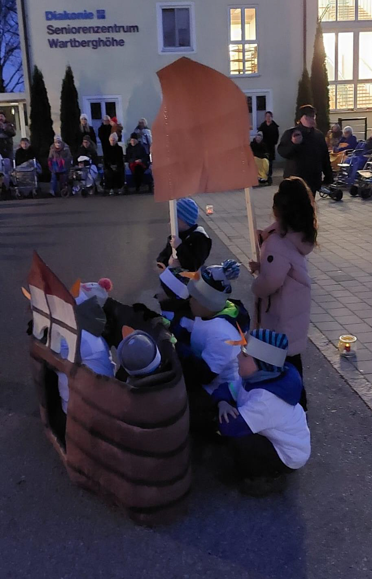 Martinsspiel im Seniorenzentrum Wartberghöhe