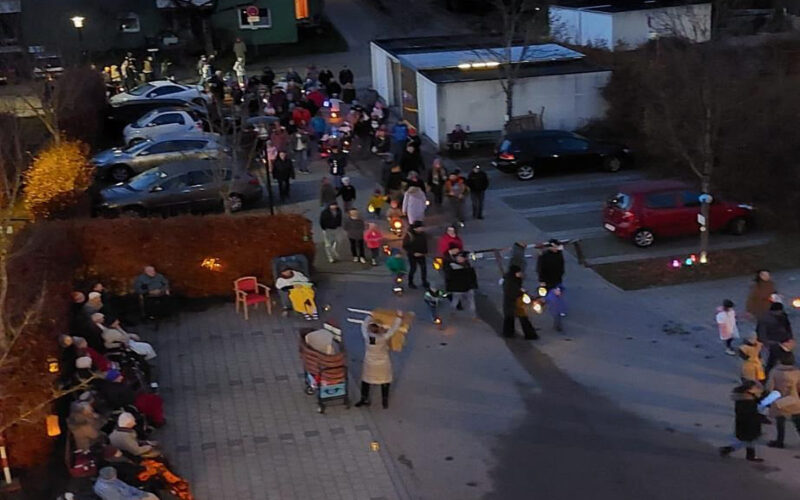 Martinsspiel im Seniorenzentrum Wartberghöhe