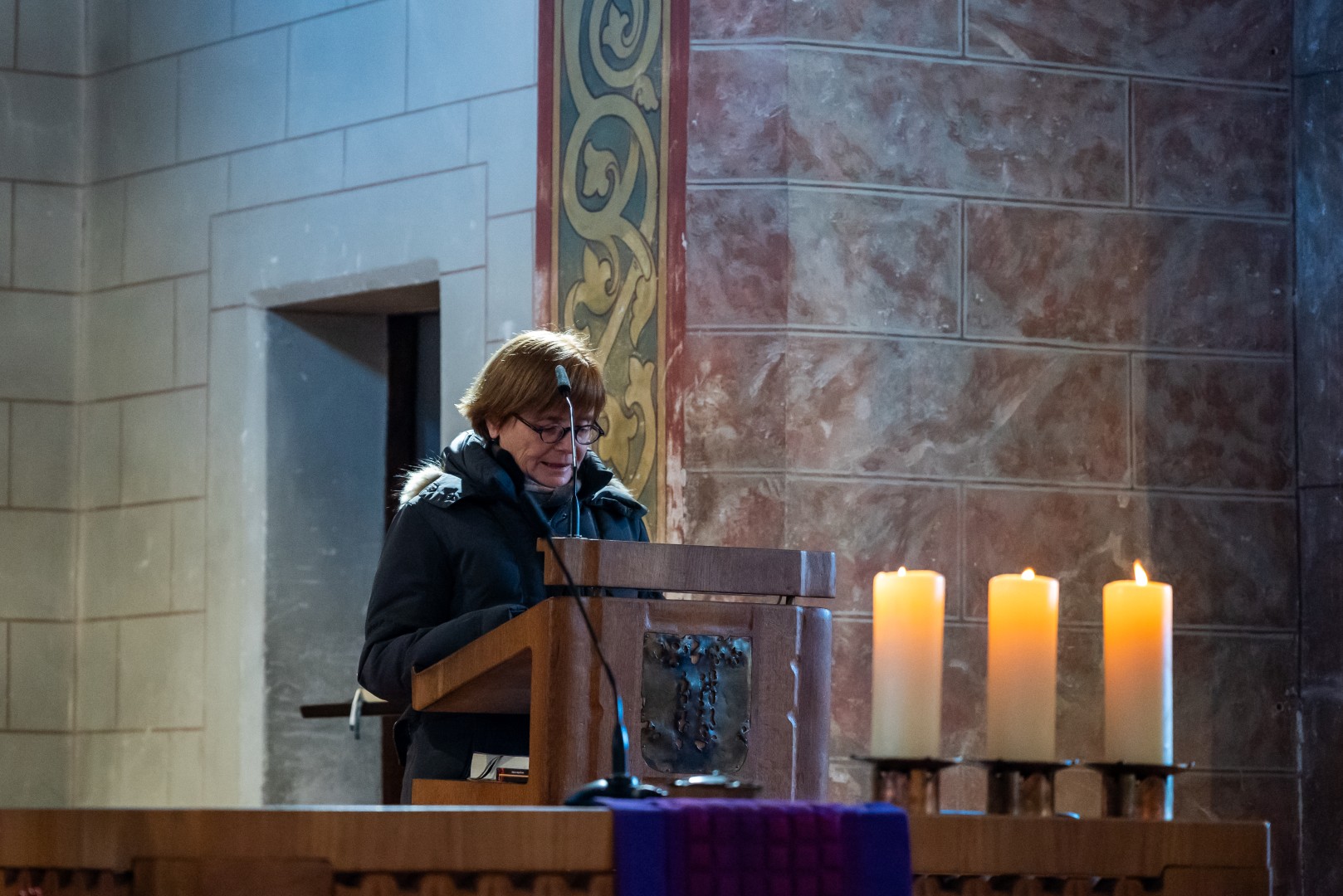 „Wir können diese Herausforderungen nur bewältigen, wenn wir alle zusammenstehen“, sagte Kirchenrätin Bettina Naumann.