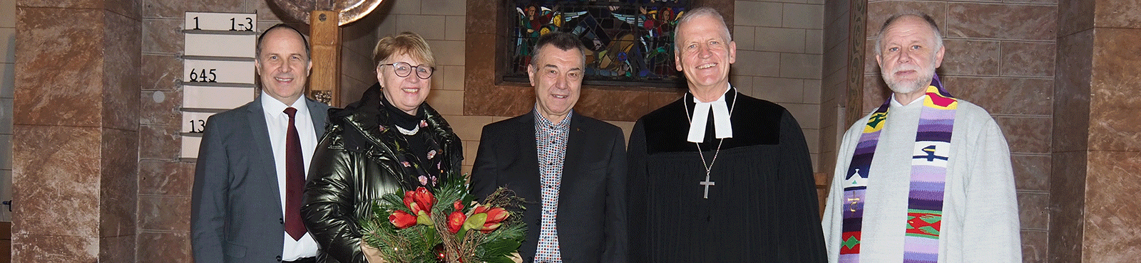 Verabschiedung von Christine Bohl und Robert Münderlein