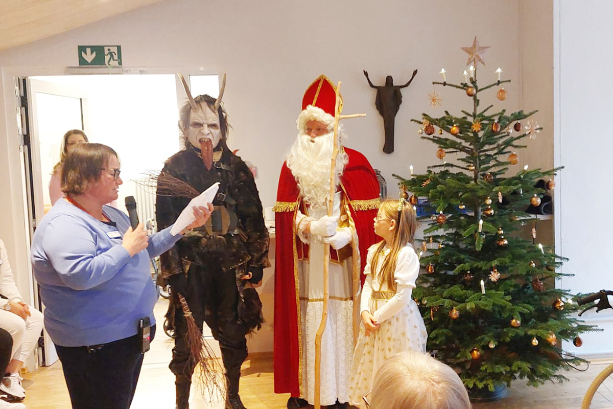Nikolausfeier im Seniorenzentrum Wartberghöhe 2020.