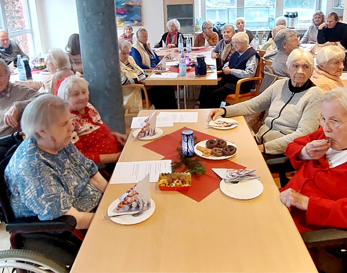 Nikolausfeier im Seniorenzentrum Wartberghöhe 2020.