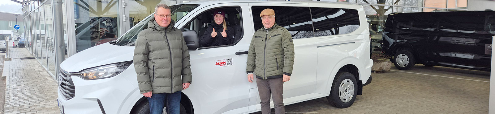 Neuer Bus dank Aktion Mensch