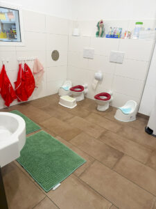 Sonnengruppe Kinderbad